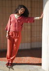 Blusa Prosa Terracota