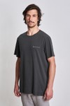 Camiseta Austral Leafs III Preto Old