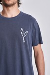 Camiseta Dual Leafs Azul Midnight