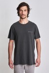 Camiseta Austral Leafs III Preto Old