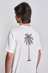 Camiseta Palm Tree II Off White