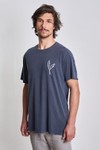 Camiseta Dual Leafs Azul Midnight