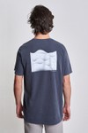 Camiseta Melting Waves Azul Midnight