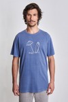 Camiseta Beach Vibes Azul Brazilian