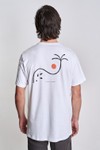 Camiseta Sunset Surf Branco