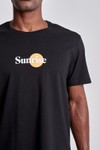 Camiseta Sunrise Preto Plain