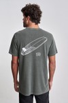 Camiseta Log Off Verde Floresta