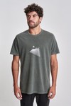 Camiseta Perspective Beach Verde Floresta