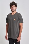 Camiseta Kite Lettering Cinza Old