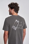 Camiseta Austral Surfboard Cinza Old