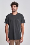 Camiseta Palm Tree Basquiat Preto Old