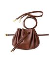 Bolsa-pochete Shell Chocolate