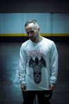 Camiseta Manga Longa - Hellfire White 