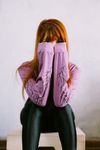 Camiseta Manga Longa - Hellfire Lilac