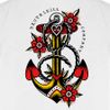 Camiseta - Anchor Flower Gray 