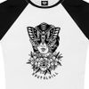 Raglan 3/4 Feminina - Darkness Black