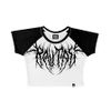 Cropped Raglan - Brutal Dark