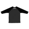 Raglan 3/4 -Well's Cinza Mesclado