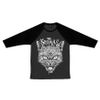 Raglan 3/4 -Well's Cinza Mesclado