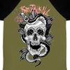 Raglan 3/4 - Exotic Verde Militar