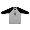Raglan 3/4 - Galif Cinza Chumbo