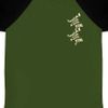 Raglan 3/4 - F** Verde Musgo