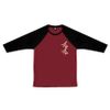 Raglan 3/4 - F** Bordô