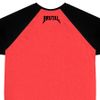 Raglan 3/4 - Never Vermelho Mesclado