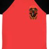 Raglan 3/4 - Never Vermelho Neon