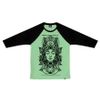 Raglan 3/4 - Silfos Verde Hortelã