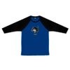 Raglan 3/4 - AHHH - Azul Celeste