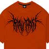 Camiseta Oversized - New Macabre Red