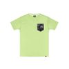 Camiseta de Bolso - Flash Tattoo Verde Limão 