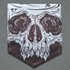 Camiseta de Bolso - Kranium Chumbo