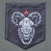 Camiseta de Bolso - Chifrudo Chumbo