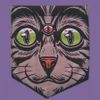 Camiseta de Bolso - Drops Roxo 