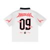 Jersey Oversized - Black Cat White 