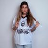 Jersey Oversized - Skull White