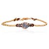 Pulseira Duo Cristal Light Grey/Greige

