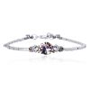 Pulseira Duo Cristal Greige/Silver Prata
