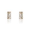 Brinco Carré Duo Cristal Ouro