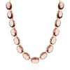 Colar Riviera Anna 18×25 Cristal Vintage Ouro