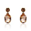 Brinco Dama Cristal Silk