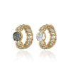 Anel Cristais Greige Silver Night (R$ 140,00)/Anel Cristais Greige Blue Shade(R$140,00)