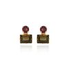 Brinco Baguete Smoky Quartz