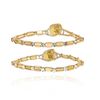 Pulseira Doçura Black Diamond (R$345) /  Pulseira Doçura Cristal (R$345)