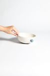 Bowl Dot - Branco com Detalhe colorido