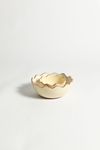 Bowl Flora 15 cm - Amarelo Manteiga e Branco 