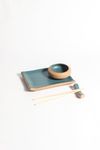 Set Sushi Pontas - Azul Cerúleo