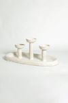 Trio de Mesa Argila Tabaco - Branco 